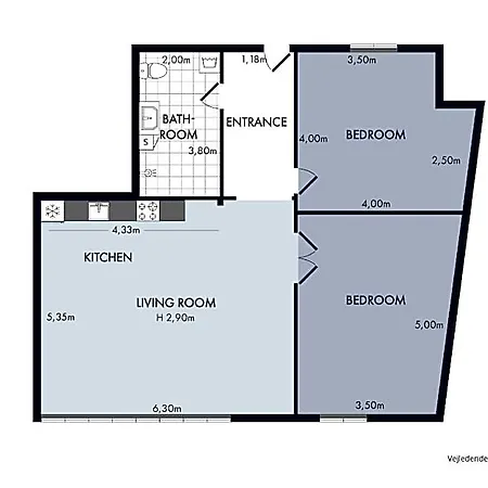 Spacious Centrally Located Penthouse With A Terrace Close To Illum